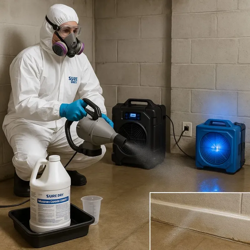 Sanitization and Odor Removal process in Erwin, NC