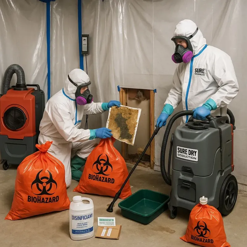Contaminated Water Handling Protocols process in Erwin, NC