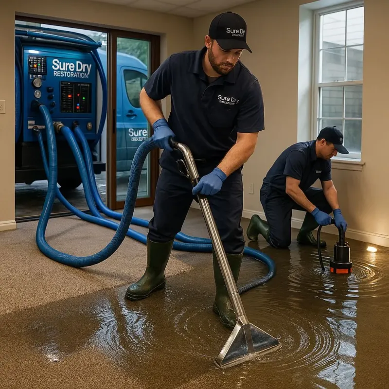 Water Extraction and Removal process in Erwin, NC